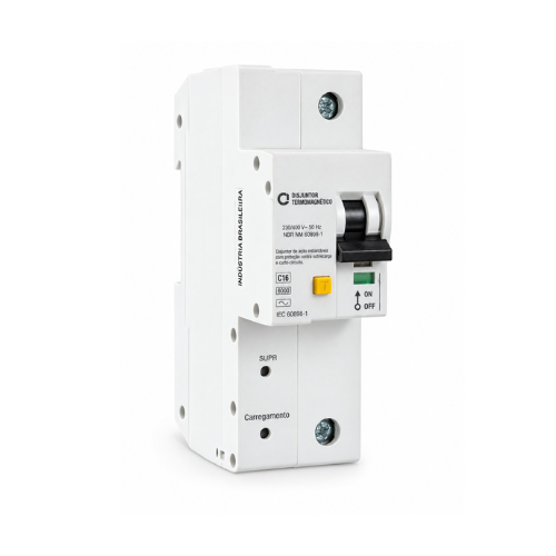 CONSTRULITA INT TERMOMAG 1P 16A 110V-180V C/ MEDIDOR DE CONSUMO D
