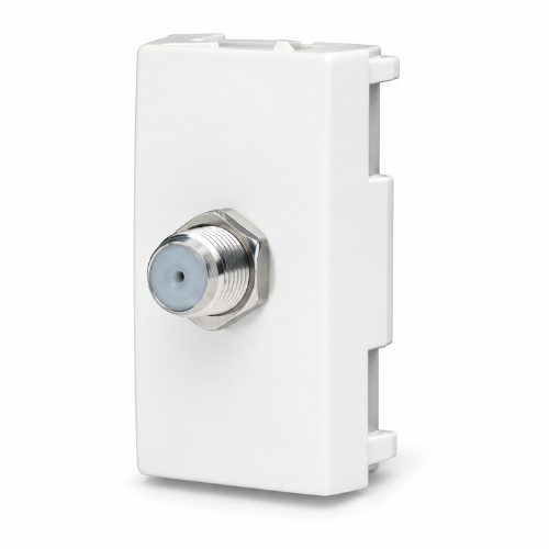 SEDNA CONEXION COAXIAL 75 OHMS BLANCO