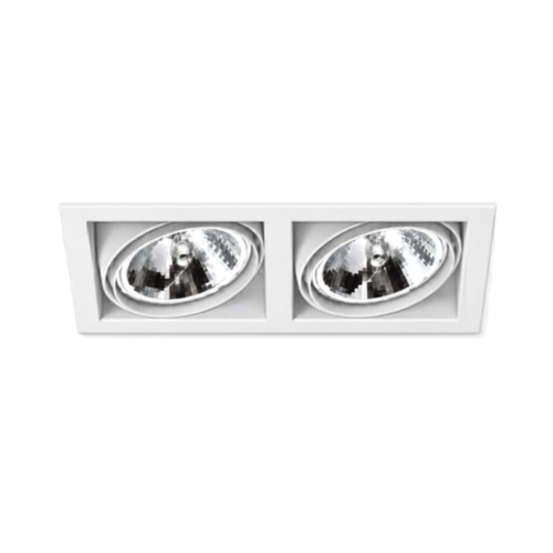 MAGG L1710-1E5 ALPHA GAP II 2X50W 127V 3000K BLANCO