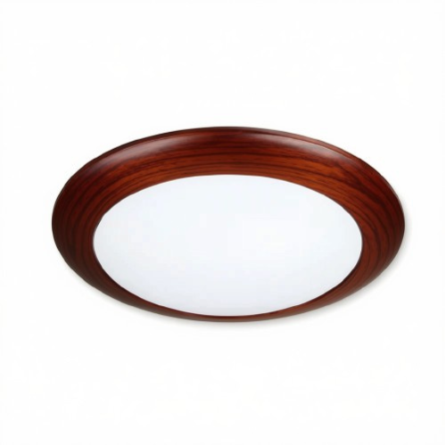 MAGG LUMINARIO CEILING WOOD CAOBA 1X26W