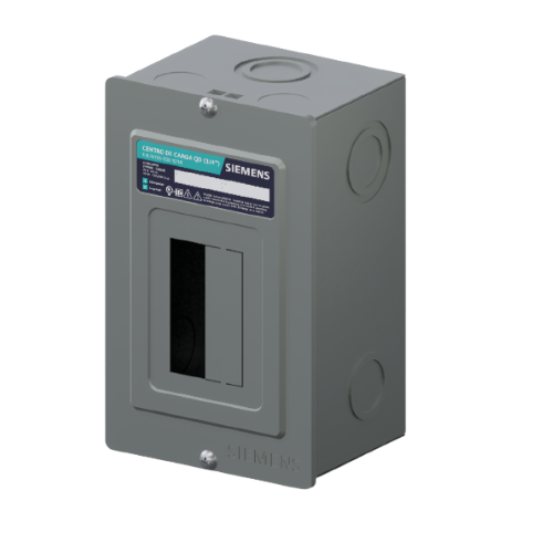 SIEMENS CENTRO DE CARGA 2P 2F 3H 70A EMPOTRAR  P/QD