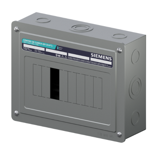 SIEMENS CENTRO DE CARGA 8P 2F 3H 125A EMPOTRAR  P/QD