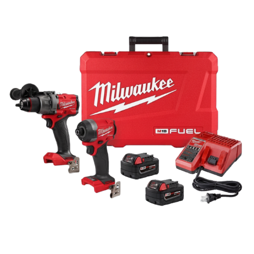 MILWAUKEE KIT ROTOMARTILLO Y ATORNILLADOR DE IMPACTO CON CAJA