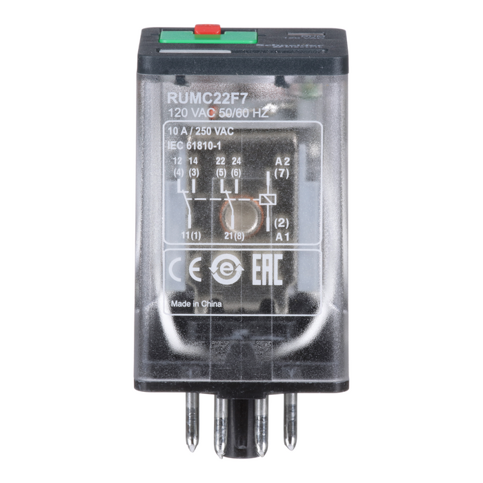 TELEMEC RELE 2 CO L 120V 10 AMP