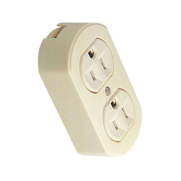 ROYER CONTACTO DUPLEX ATERRIZADO 15A MARFIL