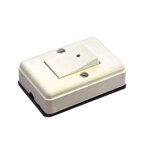 ROYER APAGADOR VISIBLE PLANO 10A 127V MARFIL