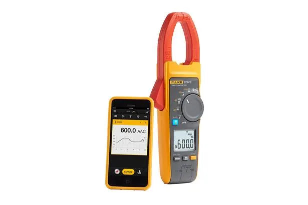 FLUKE 375FC AMPERIMETRO DE GANCHO 600A TRMS AC/DC
