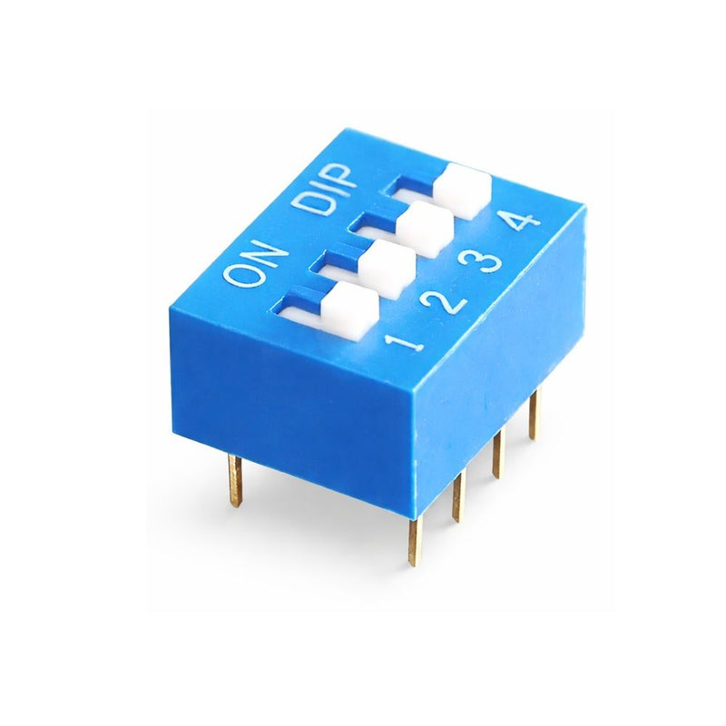 STEREN SWITCH DESLIZABLE DIP SWITCH DE 4 POSICIONES