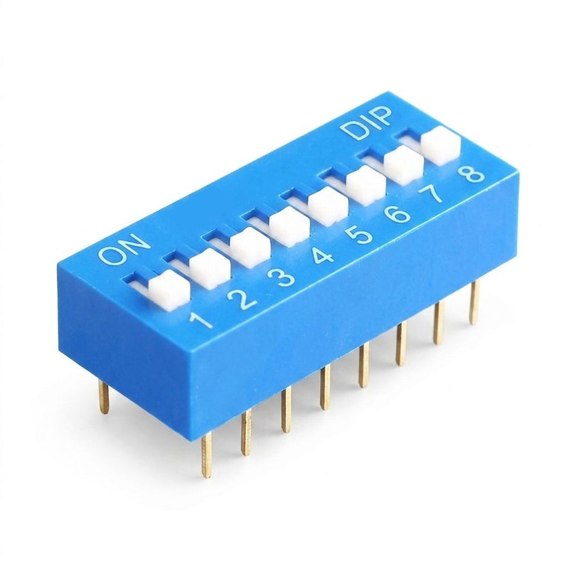 STEREN SWITCH DESLIZABLE DIP SWITCH DE 8 POSICIONES