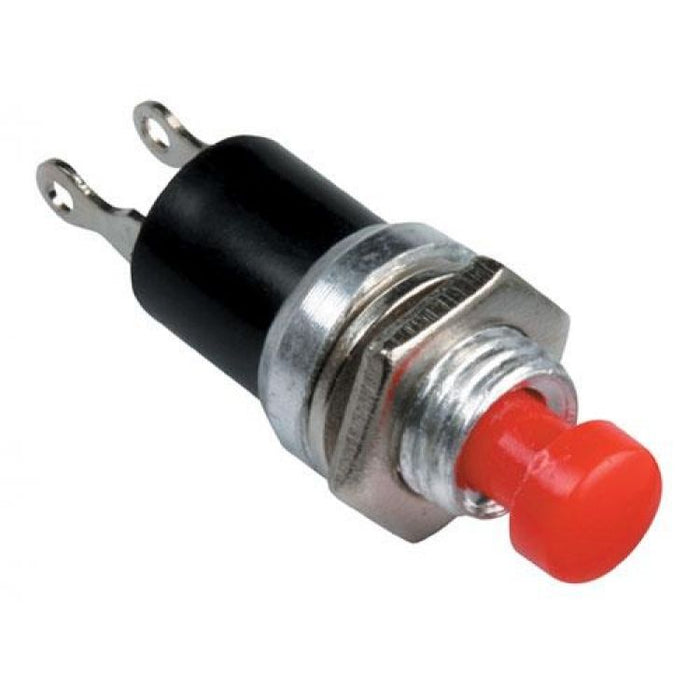 STEREN SWITCH MINIATURA PUSH 125V ROJO