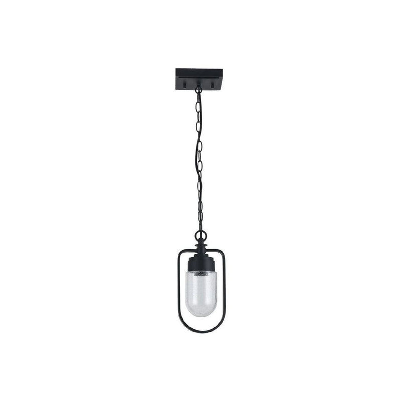 TECNOLITE LUM EXT SUSPENDIDO S/LAMPARA 127V NEGRO