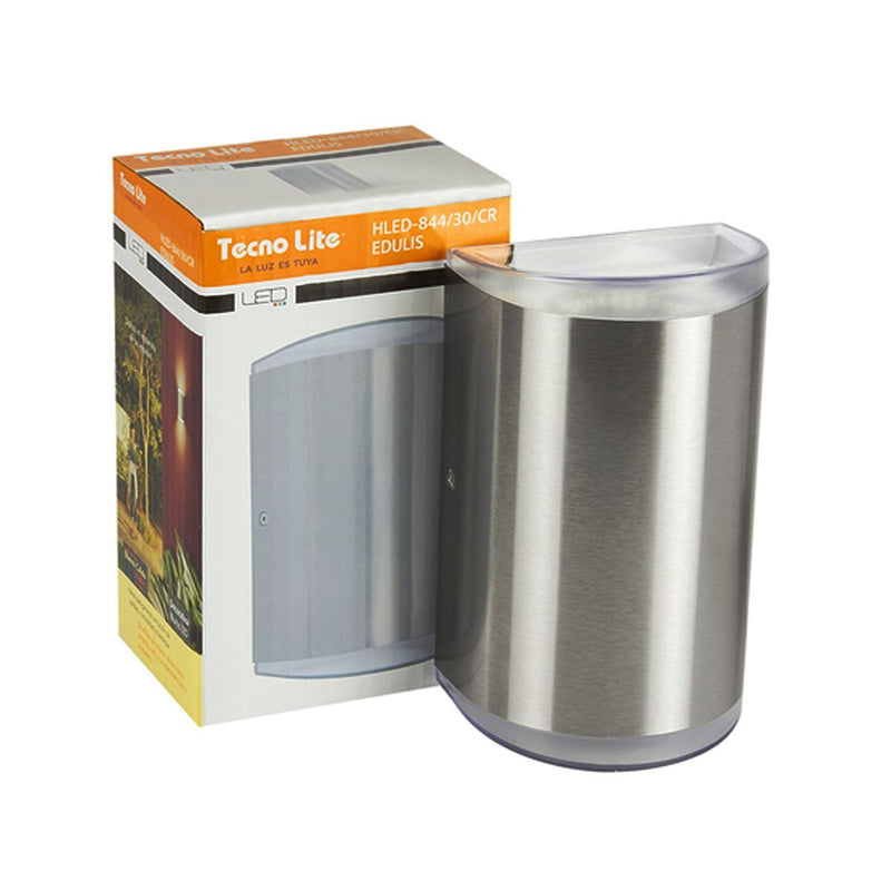 TECNOLITE EXTERIOR MUROS LED 14.5W100-240V3000K EDULIS HLED-844/30/CR