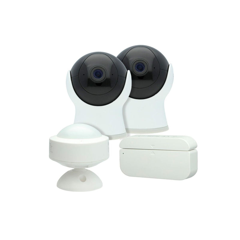 TECNOLITE KIT 2CAMARA SIRENA SENS PV SENS MOV CTR