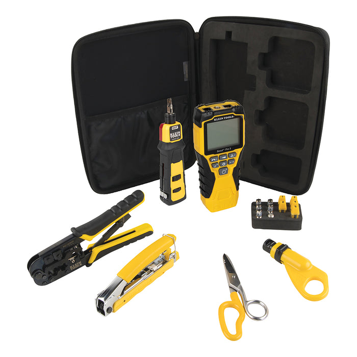 KLEIN TOOLS KIT DE INSTALA. CABLES VDV 6 PIEZAS CON SCOUT PRO 3