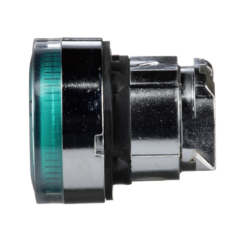 TELEMEC CABEZA BOTON ILUM VERDE LAMP METAL