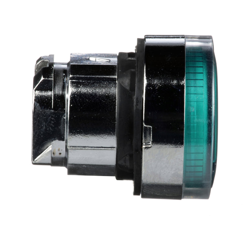TELEMEC CABEZA BOTON ILUM VERDE LAMP METAL