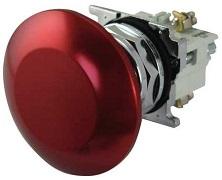 Cutler Botón Operador Rojo Tipo Gran Hongo(Sin Blo SKU: 10250T172RC