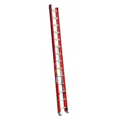 PELDAÑOS ESCALERA EXTENSION FV 28 ESC TIPO IA 136 KG INDUSTRIAL PESADO NARANJA 7.62M 122428
