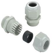 WEIDMULLER CONECTOR GLANDULA NPT 3/8 PLAST GRIS