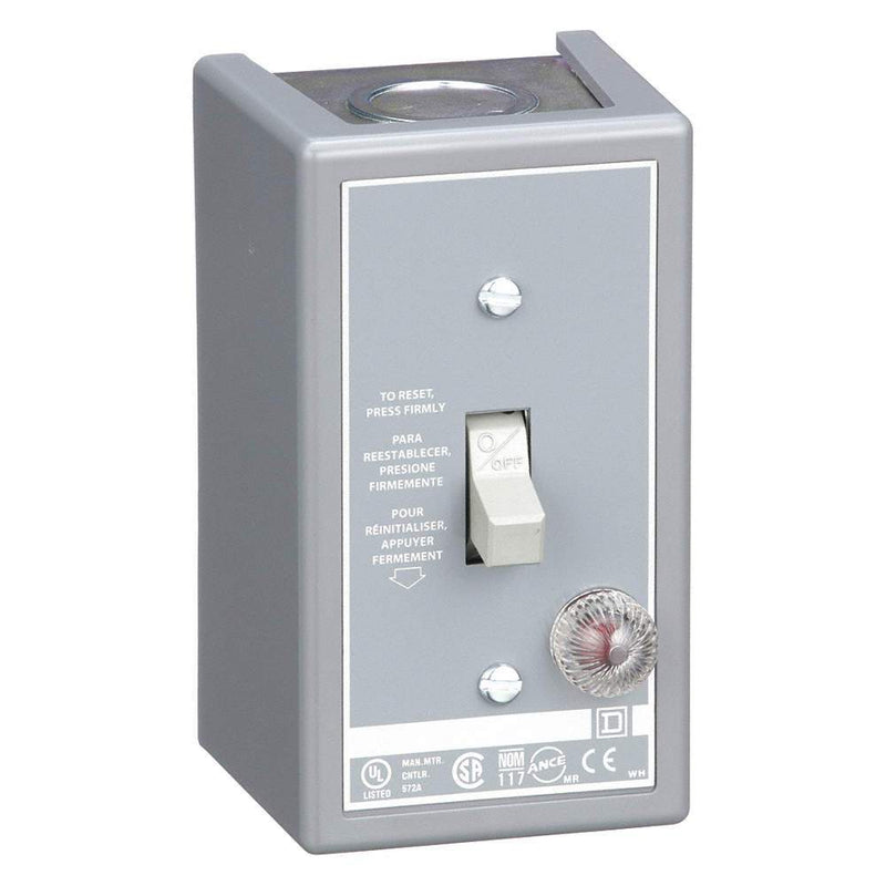SQUARE D ARRANCADOR MANUAL 2P 1 HP C/PILOTO