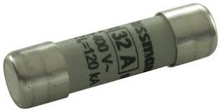 BUSS FUSIBLE CILINDRICO 10X38mm 32 A C10G32