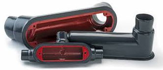 CROUSE HINDS CONDULET LL 635mm BOND ROJO 2 1/2
