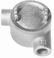 CROUSE HINDS GUAL C/RECUBRIMIENTO DE PVC COOPER 2 BOND ROJO