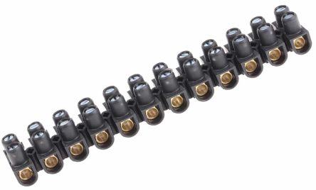 LEGRAND REGLETA DE CONEXIaN NYLBLOC 57A NEGRO (10AWG