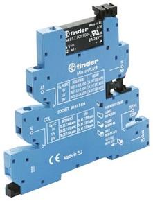 FINDER RELEVADOR TIPO CLEMA BOB 24VAC/DC 1P 1T 6A TORNILLO