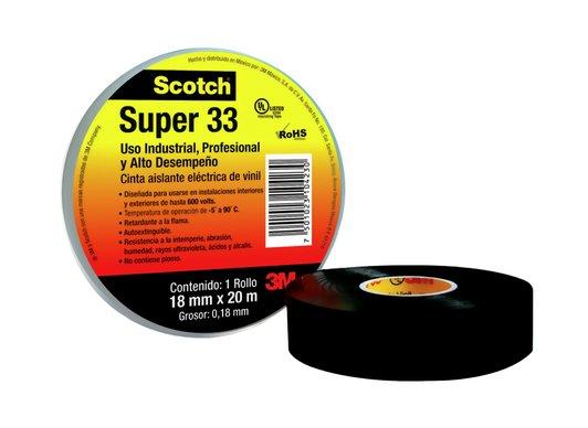 3M Cinta SCOTCH Super 33 10 mts SKU: Super33-10