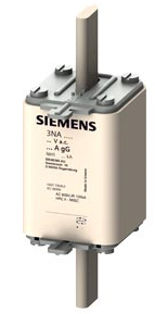 Siemens Cartucho De Fusibles Nh Nh1 Entrada: 224 A Gg Un Ac: 500 V Un Dc: 440 V Indicador De Fusión Superior Orejetas Energizadas SKU: 3NA3142