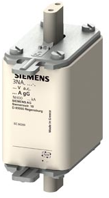 SIEMENS FUSIBLE NH NH00 50A GG 500V FUSION SUPERIOR OREJETA
