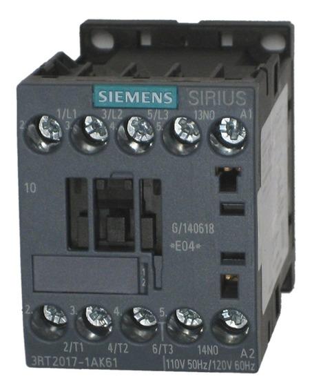 Siemens Contactor 12Amps B-120Vac S00 C-1Na SKU: 3RT2017-1AK61