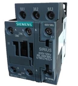 Siemens Contactor 32Amps B-120Vac S0 C-1Na+1Nc SKU: 3RT2027-1AK60