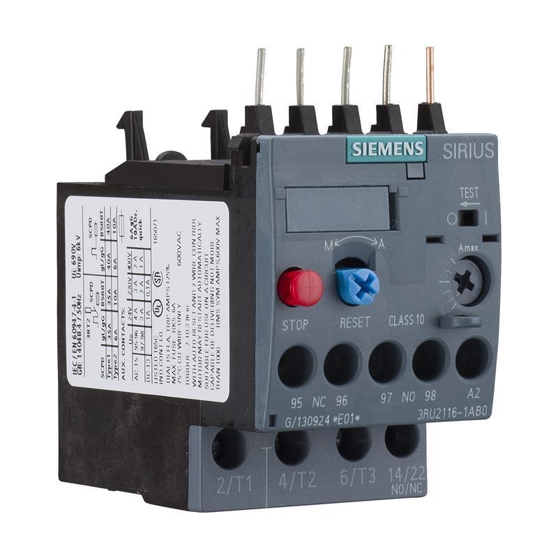 SIEMENS RELEVADOR SOBRECARGA 4.50 - 6.30 A S00