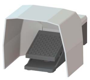 SIEMENS PEDAL 2NA+2NC CON CUBIERTA IP65