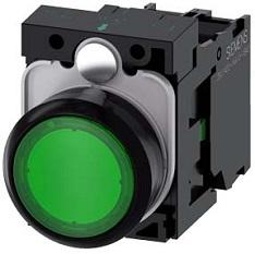 SIEMENS BOTON VERDE 1NA -COMP METAL