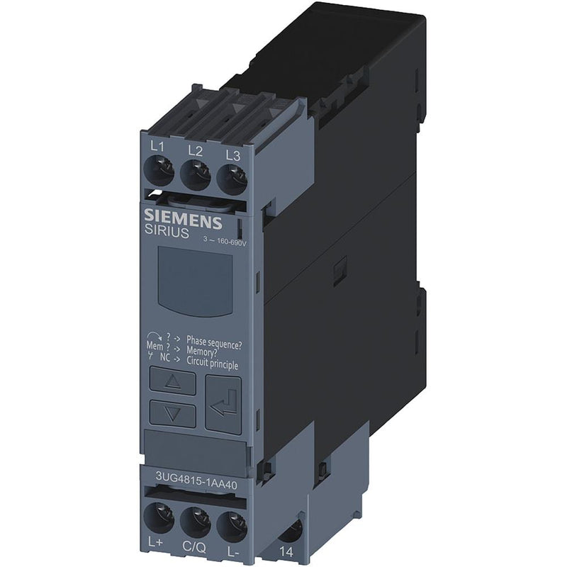 Siemens Rele De Vigilancia De Tension Para Io Link SKU: 3UG4815-1AA40