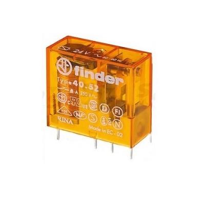 FINDER RELEVADOR MINI 2CC 8AMP 120VAC 2P2T 8PIN