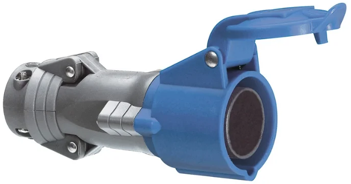 LEGRAND TOMA AEREA 3P+N+T 16A 200/250V 6H AZUL IP44 HYPRA
