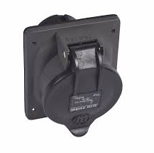 LEGRAND TOMA EMPOTRAR 3P+T 32A 480/500V 7H NEGRO IP44 HYPRA