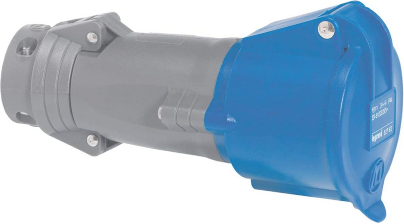 LEGRAND TOMA AEREA 3P+N+T 32A 200/250V 6H AZUL IP44 HYPRA