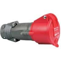 LEGRAND TOMA AEREA 3P+T 63A 380/415V 6H ROJO IP44 HYPRA
