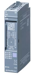 SIEMENS ET200SP 8 ENT ANA +/-10V +/-5V 1..5V BASIC BU A0 O A1