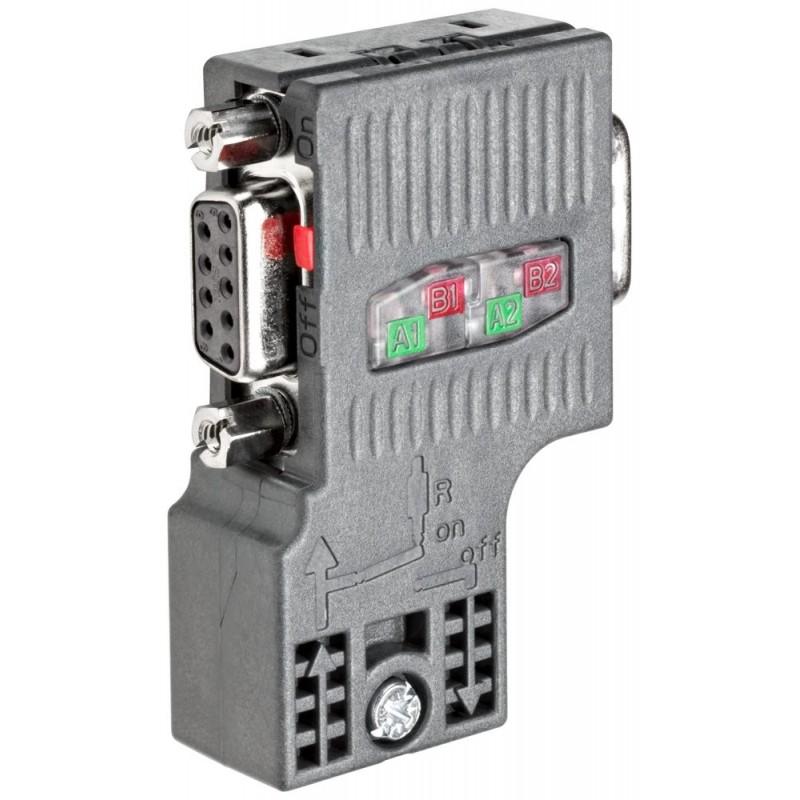 SIEMENS CONECTOR PROFIBUS 90 GRADOS CON CONECT. PG