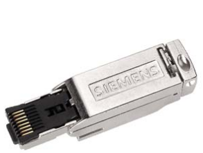 SIEMENS CON RJ45 4X2 180 GRAD CAT6 CAJA 10PZAS 10/100/1000 Mbits