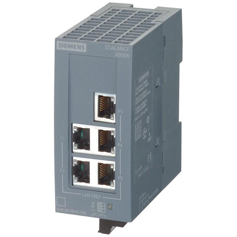 SIEMENS SWITCH SCALANCE 5xRJ45 10/100 Mbit/s XB005