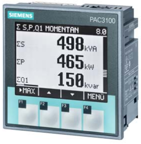 Siemens Medidor De Potencia Pac3100 7Km3133-0Ba00-3Aa0 SKU: 7KM31330BA003AA0
