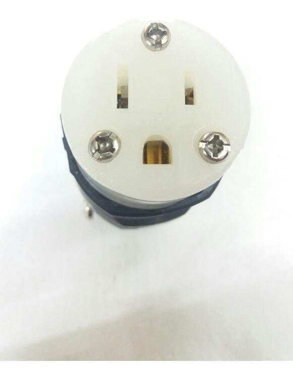ARROW TOMA RECTA 2P+T 15A 125VAC 5-15R LV515CR