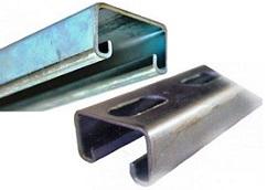 Anclo unicanal C-18 sólido 3 mt 4x2 cm. amarillo SKU: US4X2-18